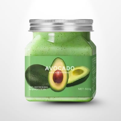Picture of Avocado Brightening Sherbet Scrub -350 gm - Multicolor