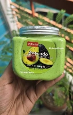 Picture of Avocado Brightening Sherbet Scrub -350 gm - Multicolor