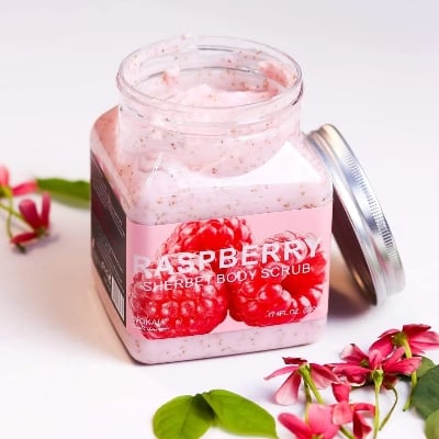 Picture of Brightening Raspberry Body Scrub -350ml - Multicolor
