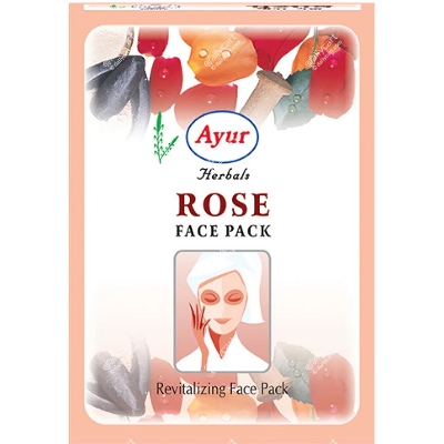 Picture of Ayur Herbals Rose Face Pack 100 gm
