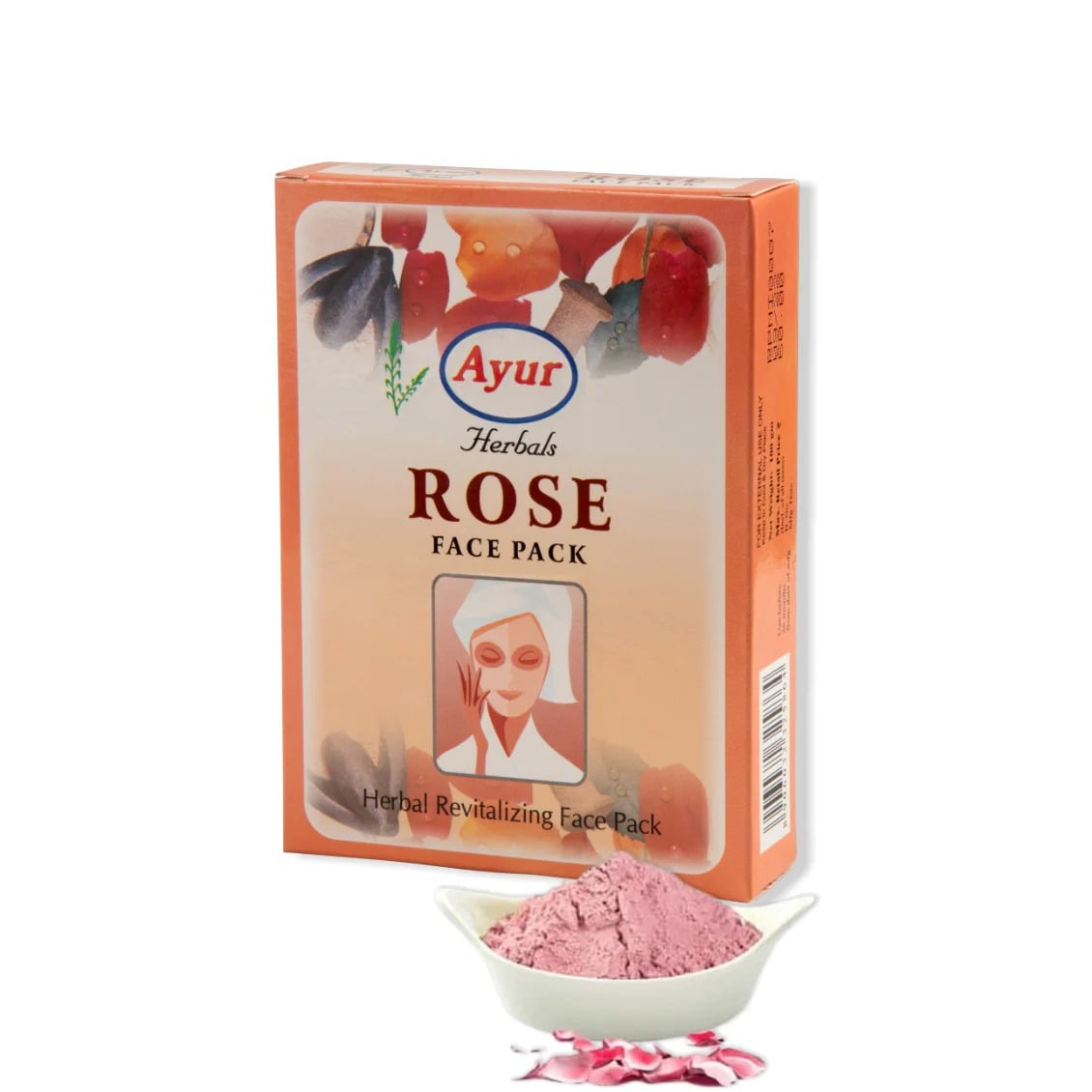 Picture of Ayur Herbals Rose Face Pack 100 gm