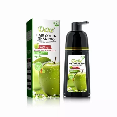 Picture of DEXE Apple Cherry Orange Hair Color Shampoo 400ml - Multicolor