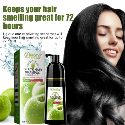 Picture of DEXE Apple Cherry Orange Hair Color Shampoo 400ml - Multicolor