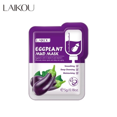 Picture of LAIKOU Eggplant Mud Mask( 5g × 7 Pack)