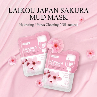 Picture of LAIKOU Sakura Mud Mask (5g × 7 Pack)