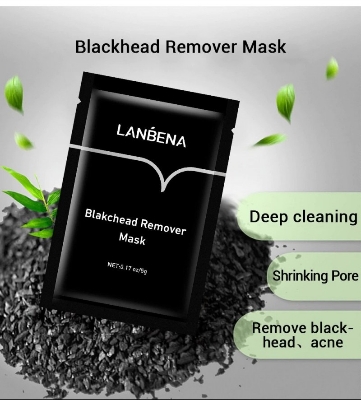 Picture of LANBENA Black Mask Blackhead Remover Peel Off Mask( 5g × 7 Pack)