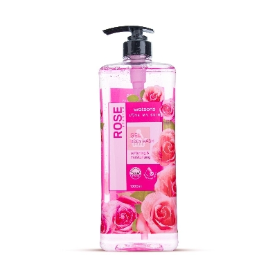 Picture of Watsons Rose Scented Gel Body Wash 1000ml