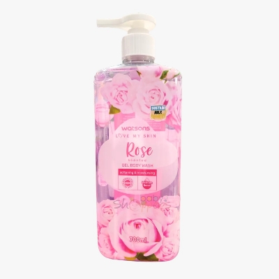Picture of Watsons Rose Scented Gel Body Wash 1000ml