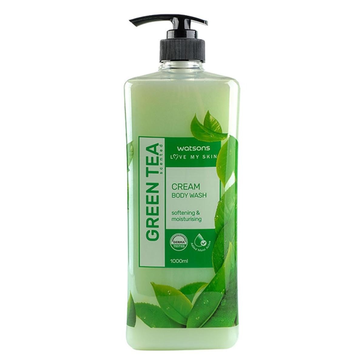 Picture of Watsons Green Tea Shower Gel Body Wash 1000 ml