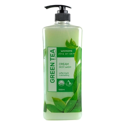 Picture of Watsons Green Tea Shower Gel Body Wash 1000 ml