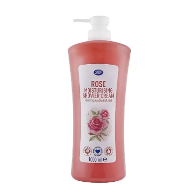 Picture of Boots Rose Moisturising Shower Cream 1000 ml