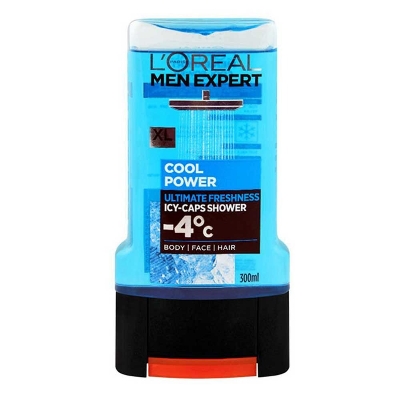 Picture of L’Oreal Men Expert Cool Power Shower Gel 300ml Ultra Cooling Body Wash