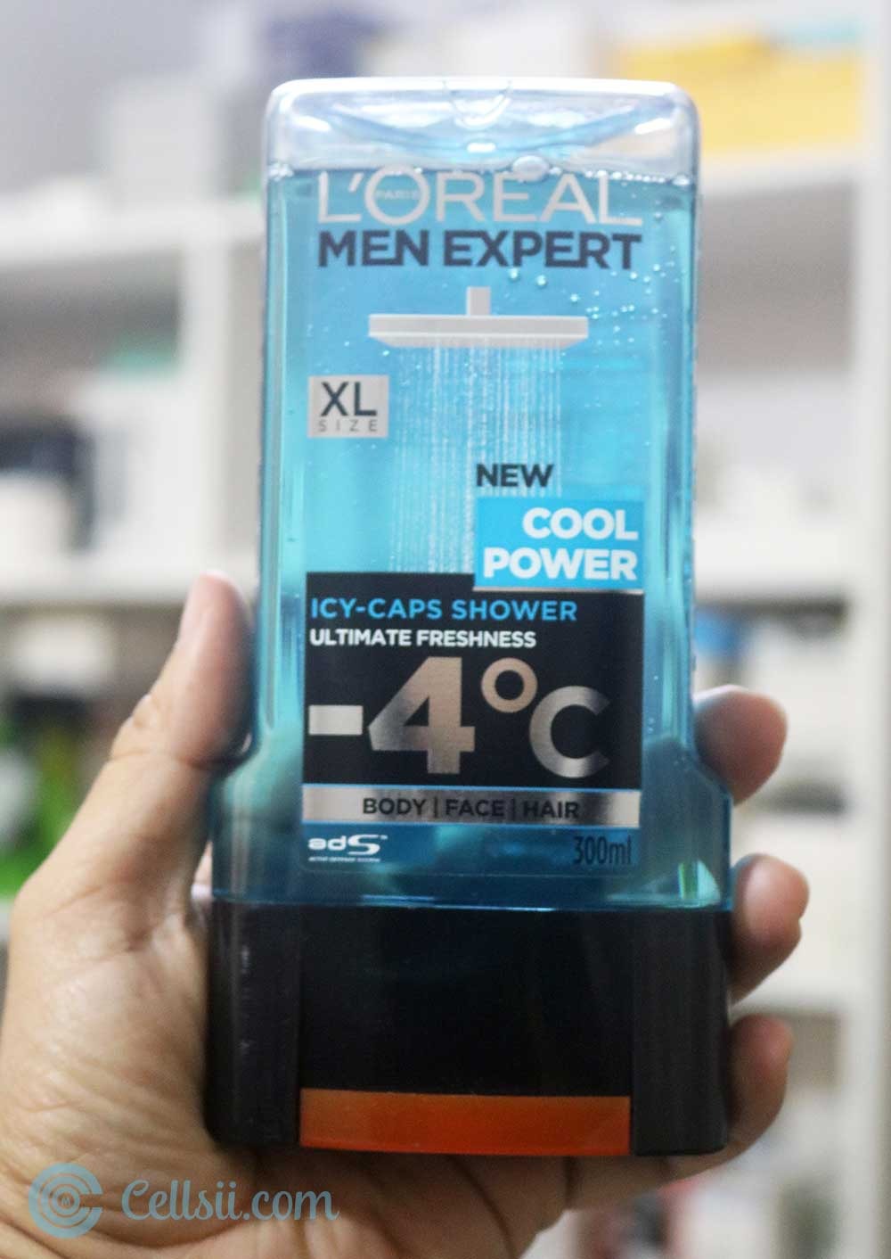 Picture of L’Oreal Men Expert Cool Power Shower Gel 300ml Ultra Cooling Body Wash