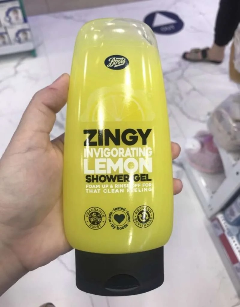 Picture of Boots Zingy Invigorating Lemon Shower Gel – 250ml