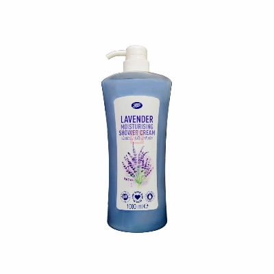 Picture of Boots Lavender Moisturising Shower Cream 1000 ml