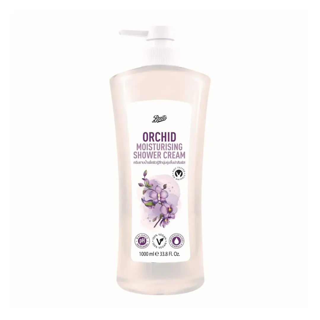 Picture of Boots Orchid Moisturising Shower Cream 1000ml