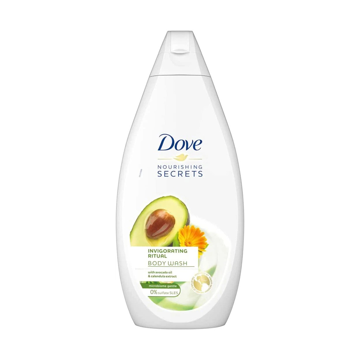 Picture of Dove Avocado Oil & Calendula Extract Body Wash 500ml