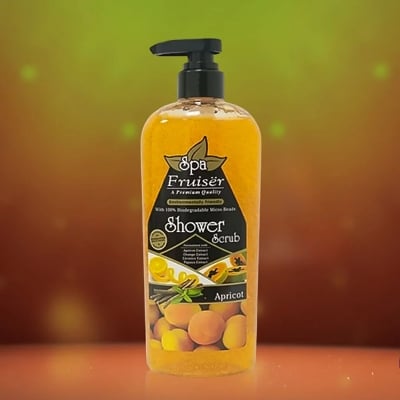 Picture of SPA Apricot Body Wash Shower Scrub 730ml - Others