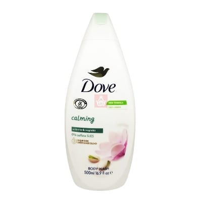 Picture of Dove Calming Pistachio Cream and Magnolia Body Wash 500ml