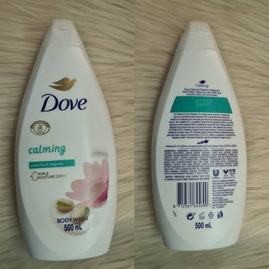 Picture of Dove Calming Pistachio Cream and Magnolia Body Wash 500ml