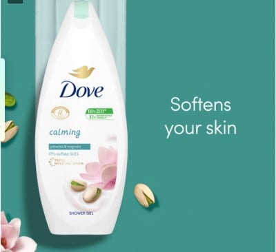 Picture of Dove Calming Pistachio Cream and Magnolia Body Wash 500ml