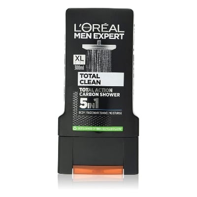 Picture of L’Oreal Men Expert Total Clean Shower Gel 300ml Deep Cleansing Body Wash for Men 5 in 1 Fresh Hydration