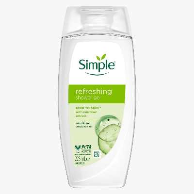 Picture of Simple Kind to Skin Refreshing Shower Gel 250ml