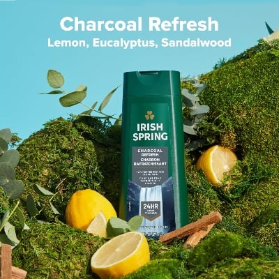 Picture of Irish Spring Charcoal Refresh Body Wash 591ml