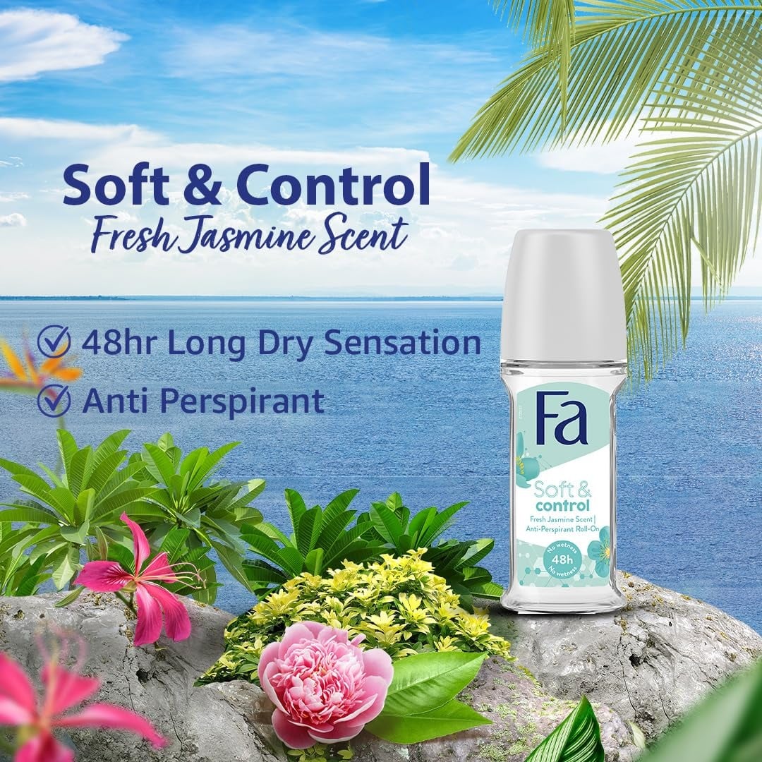 Picture of FA Soft & Control Anti-Perspirant Roll-On 50ml