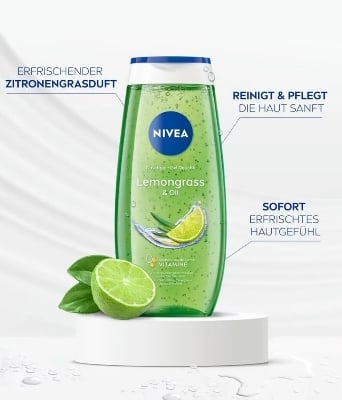 Picture of NIVEA Female Shower Gel Lemongrass & Oil 250 ml