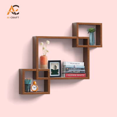 Picture of Wood Wall Shelf for Home & Office