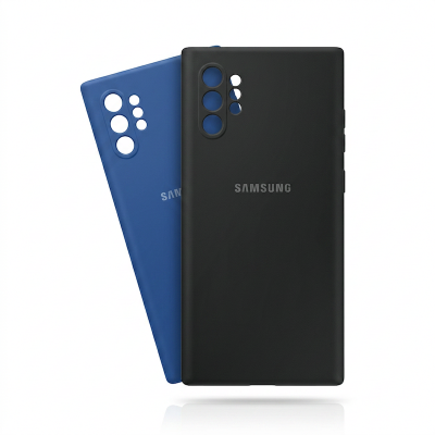 Picture of For Samsung Galaxy Note 10 Plus Luxury Silicon Protect Back Cover Soft Case
