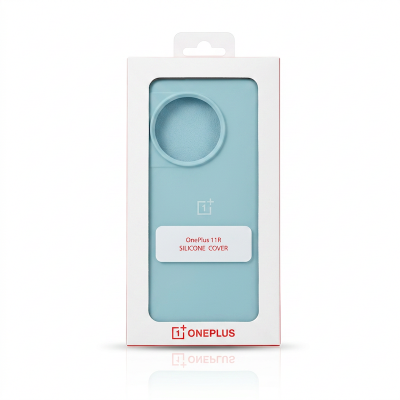 Picture of For Oneplus 11R Liquid Silicone Soft Gel Rubber Shockproof Back Cover