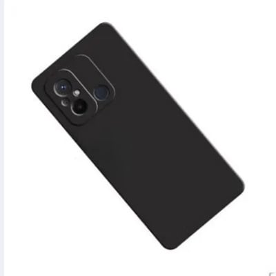 Picture of For Xiaomi Redmi 12C / Poco C55 / Redmi 11A Soft Sandstone Slim Heavy Strong Liquid Silicone Case For Poco C55 Back Cover Case