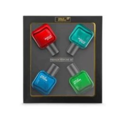 Picture of Wild Stone Edge, Forest Spice, Hydra Energy and Ultra Sensual Perfume set Pack of 4*30ml