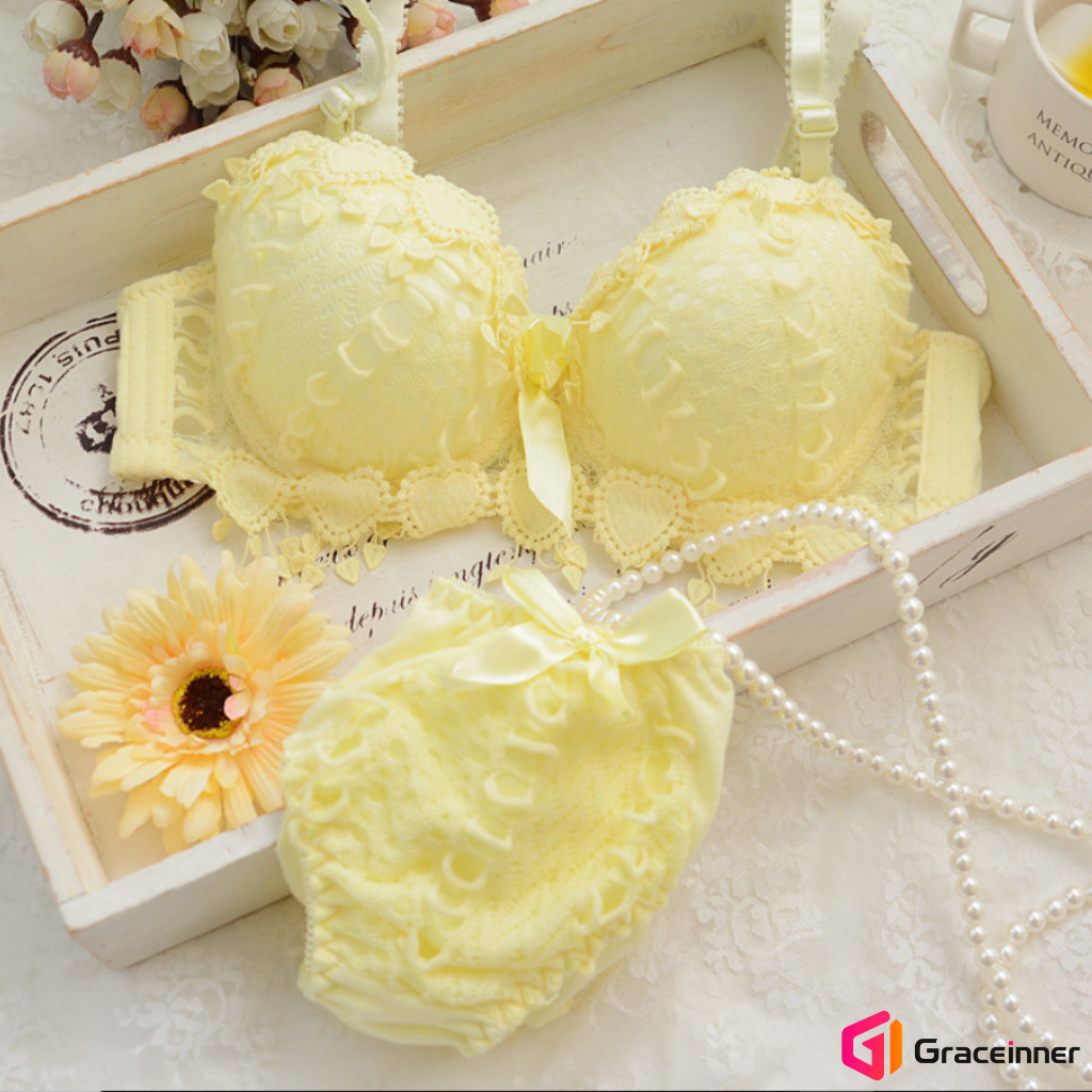 Picture of Love Jul Push Up Bra & Panty Set for Women – Bridal Lingerie, Hot Wedding Underwear with Comfort Fit