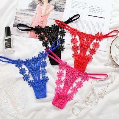 Picture of Embroidery Toto Women G-strings & Thing's Panty Hot Thing's For Women-Free Size