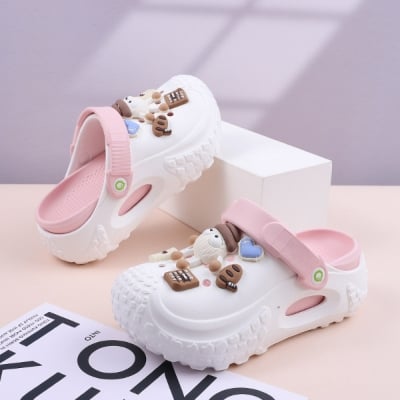 Picture of Women Clogs Fashion Garden Shoe Women Foam Rubber Unisex Side Beach Slippers Classic Garden Clogs (No Box)
