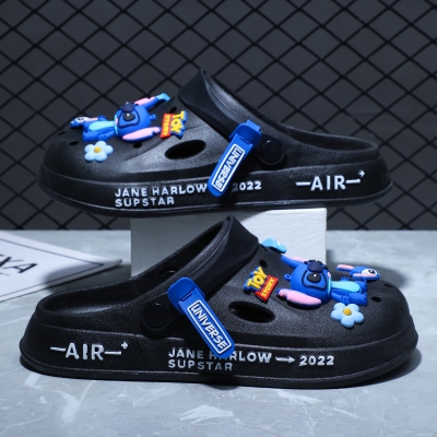 Picture of Universe Astronaut Charm Clogs For Men | Terra-Tread Slippers- Men Adventure- Ready Beach Footwear  (No Box)