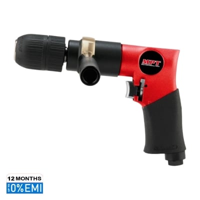 Picture of MPT Air Drill (3/8") 10mm Pneumatic Air Drill Tool Pressure: 6.9bar Air Inlet: 1/4  Forward & Reverse mode, Model: MAD7104 - Kings Trading