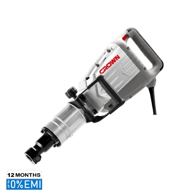 Picture of CROWN Demolition Breaker 30mm HEXAGONAL Shank, 19kg 1500W With 06Pcs Standard Accessories Model: CT18095 - Kings Trading