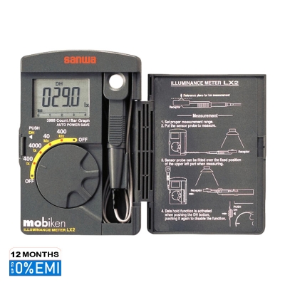Picture of Sanwa LX2 Digital Photo Meter Maximum Light Level 399.9lx