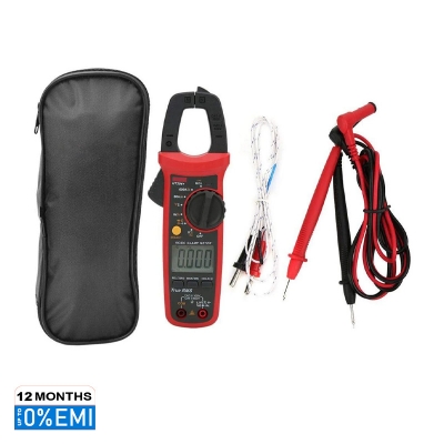 Picture of UNI-T UT204+ Digital Clamp Meter AC/DC Current Tester (600A) True RMS Auto Range Temperature Measurement High Precision Multimeter