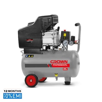 Picture of CROWN 25L Air Compressor 25L 2HP/1.5kW CT36028 - Kings Trading
