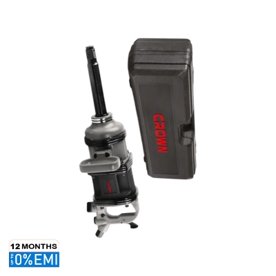 Picture of CROWN Pneumatic Impact Wrench Max. torque 3260Nm, Tool holder 1" or (25.4mm) , 116-174 psi, CT38083 - Kings Trading