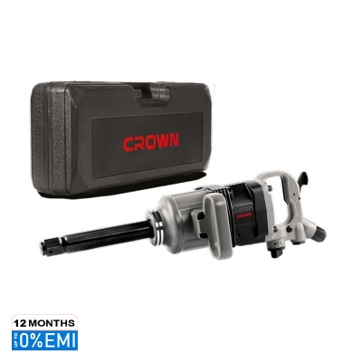 Picture of CROWN Pneumatic Impact Wrench Max. torque 2180Nm, Tool holder 1" or (25.4mm) , 116-174 psi, CT38085 - Kings Trading