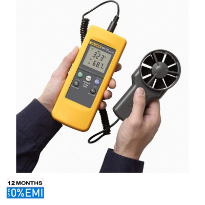 Picture of FLUKE 925 Digital Vane Anemometer Wind Speed Air Flow Velocity Temperature Meter Model: 925 - Kings Trading