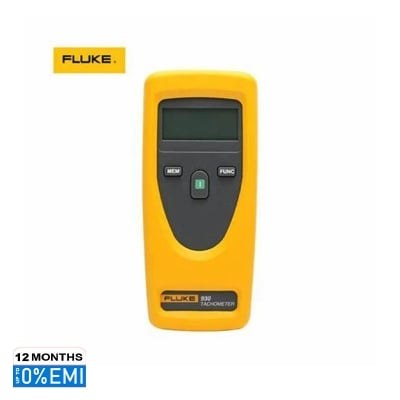 Picture of FLUKE 931 Contact and Non-Contact Dual-Purpose Tachometers Digital Handheld Tachometer Model: 931 - Kings Trading