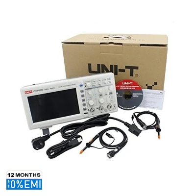 Picture of UNI-T 25MHz Digital Storage Oscilloscope Dual Channel 25MHz Bandwidth 250Ms/s Sample Rate UTD2025CL - Kings Trading