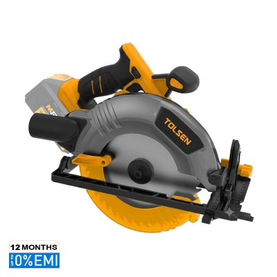 Picture of Tolsen Li-Ion Brushless Cordless Circular Saw 20V (Not Included Battery And Charger) Model  87282